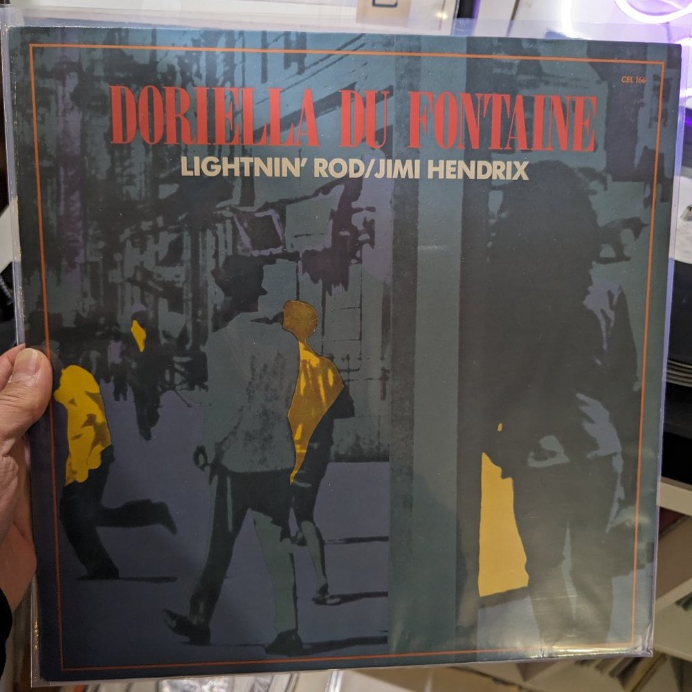LIGHTNIN' ROD & JIMI HENDRIX: doriella du fontaine- 12" Vinyl Single